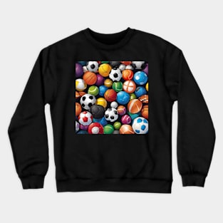 Sports Balls Crewneck Sweatshirt